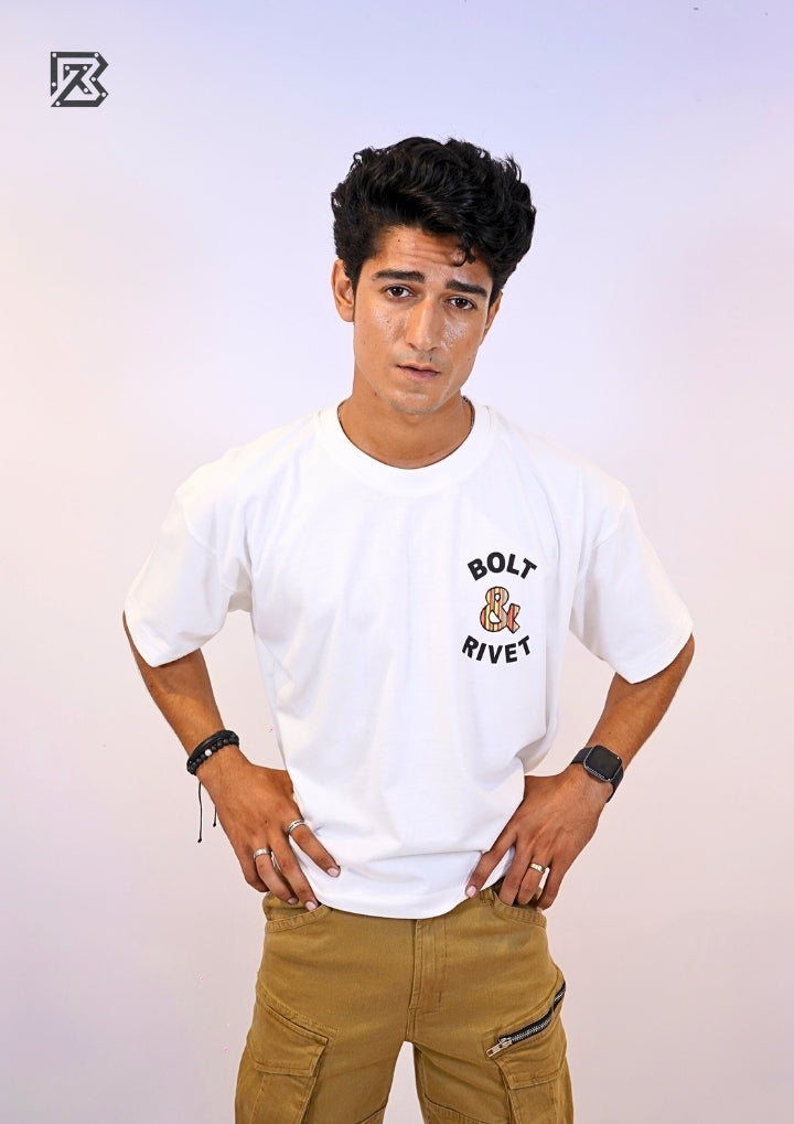 Ampersand Edition Tee – Oversized Blanc